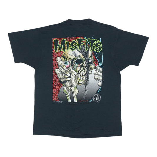 1980s Pushead Design Misfits Shirt Back