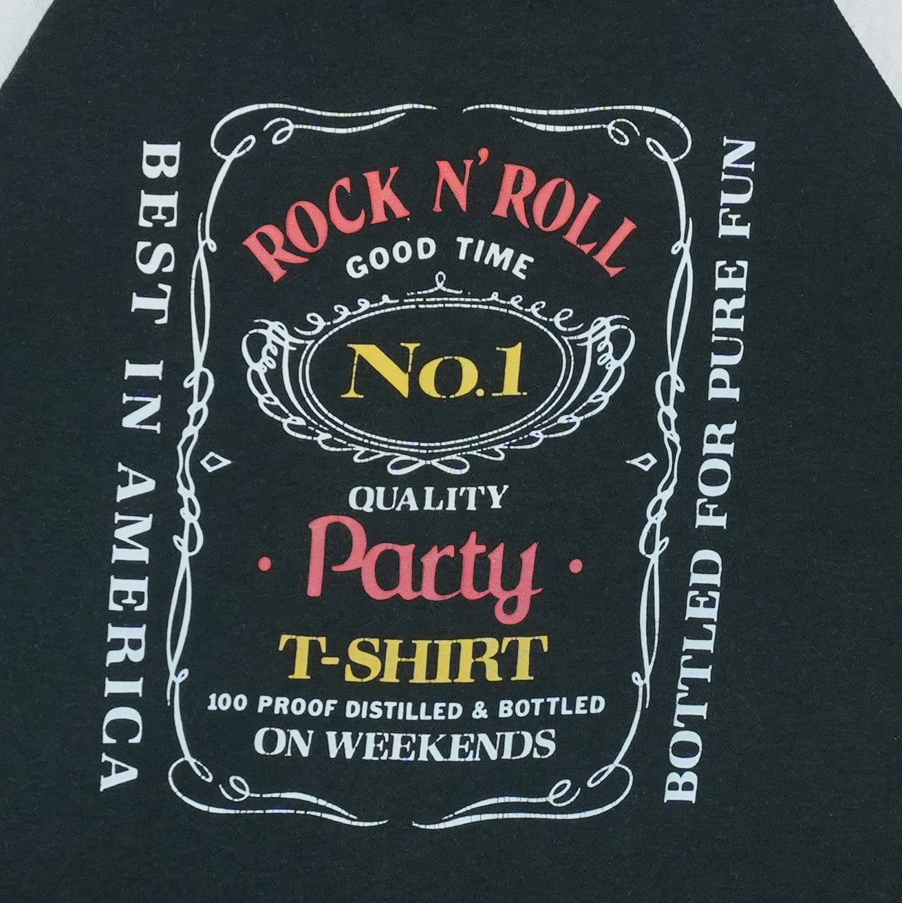 1980s Rock N Roll Party Jersey Shirt