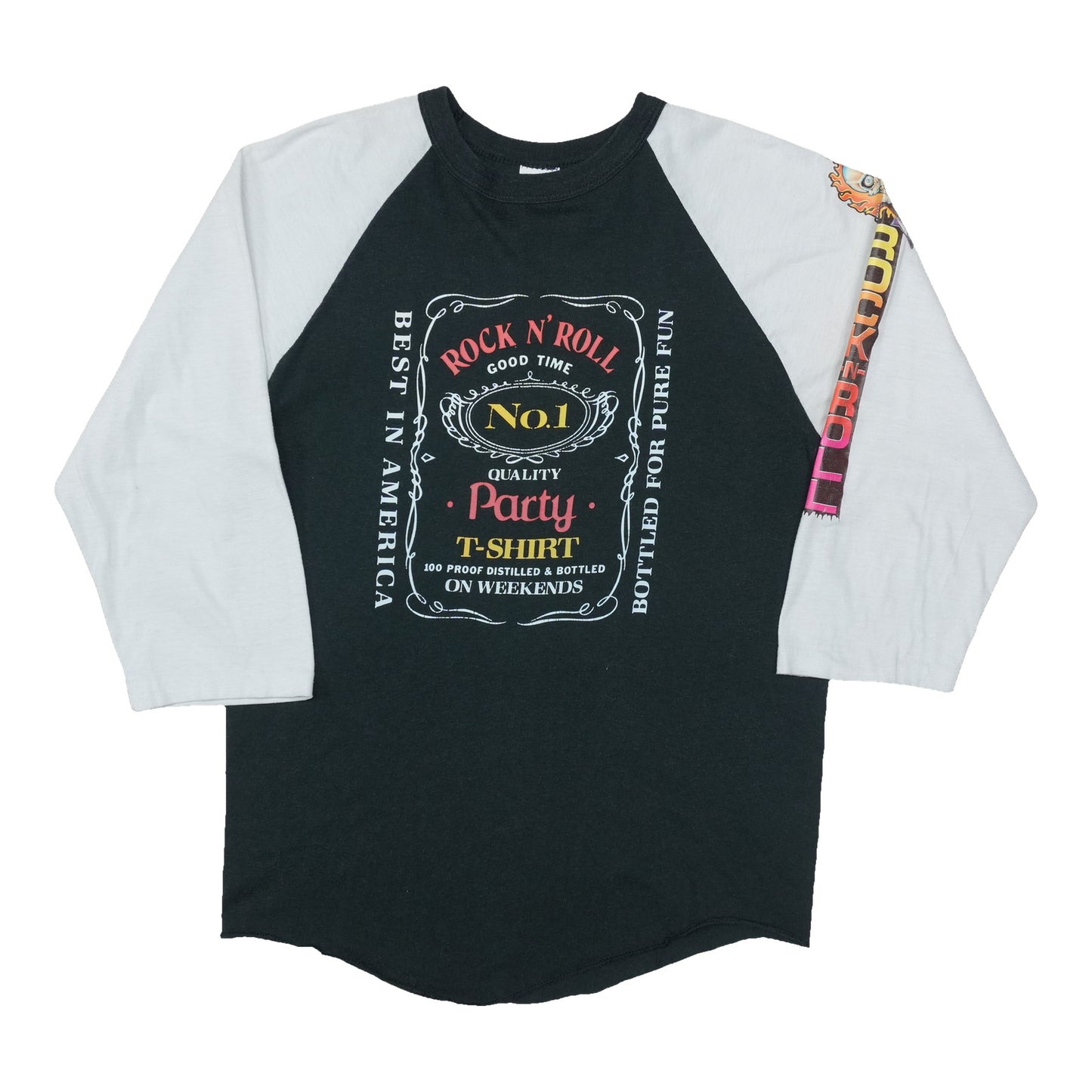 1980s Rock N Roll Party Jersey Shirt
