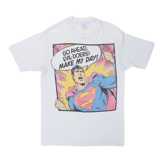 1980s Superman Make My Day DC Comics Shirt