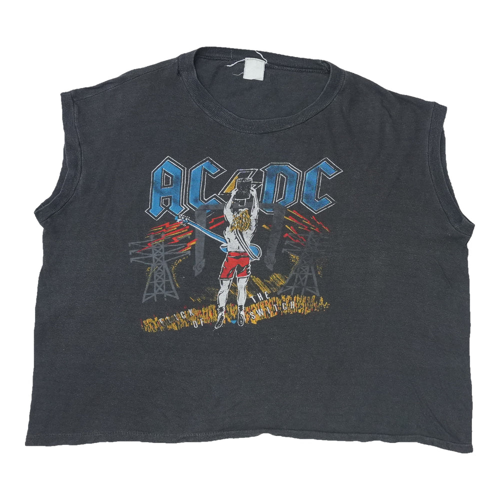 1980s AC/DC Flick Of The Switch Tank Top
