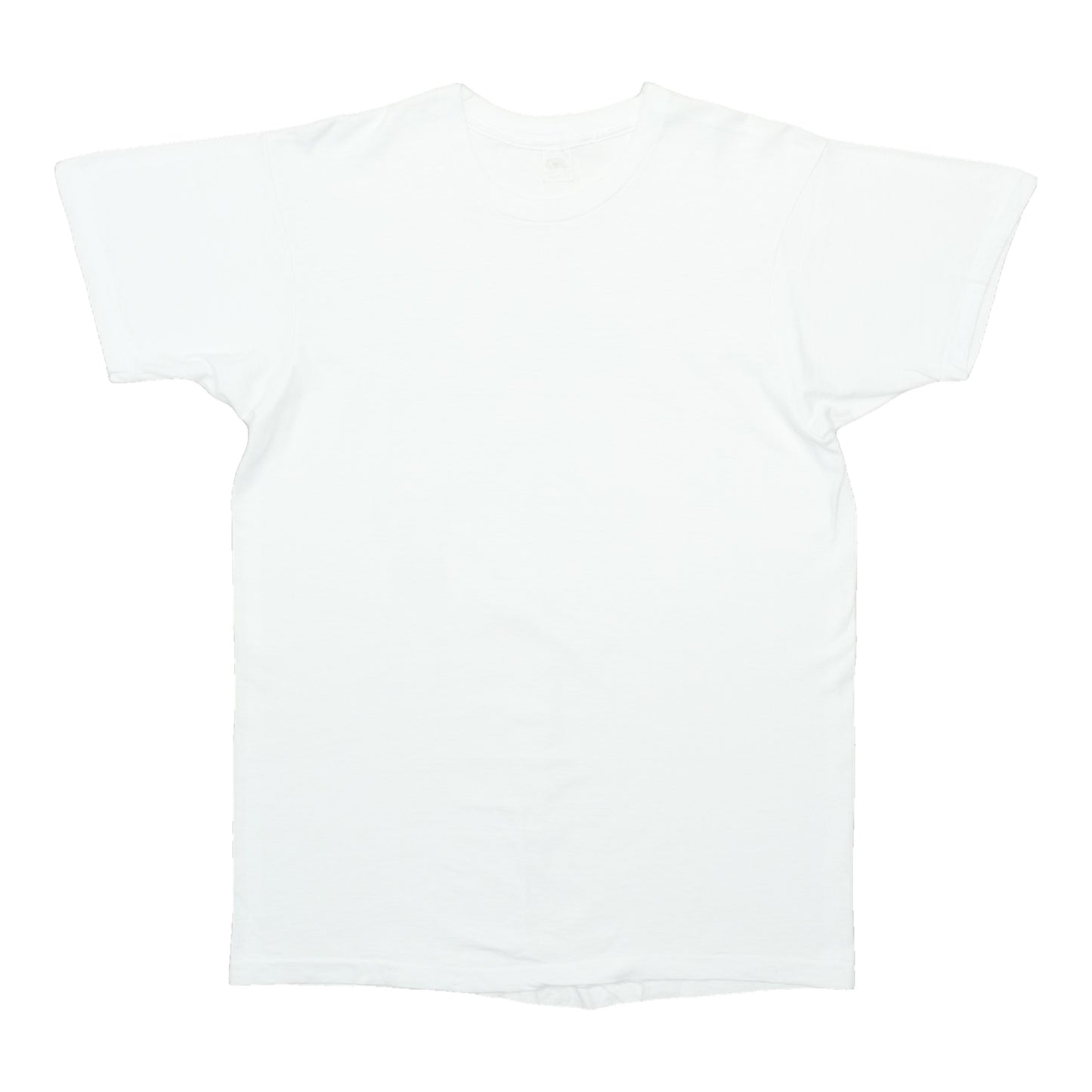 1980s Blank White Shirt