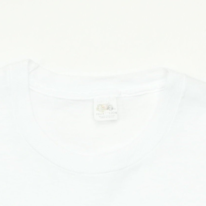 1980s Blank White Shirt