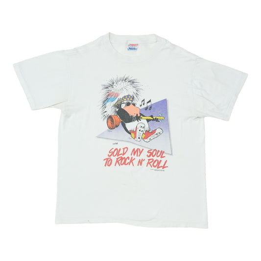 1980s Bloom County Opus Sold My Soul To Rock N Roll Shirt