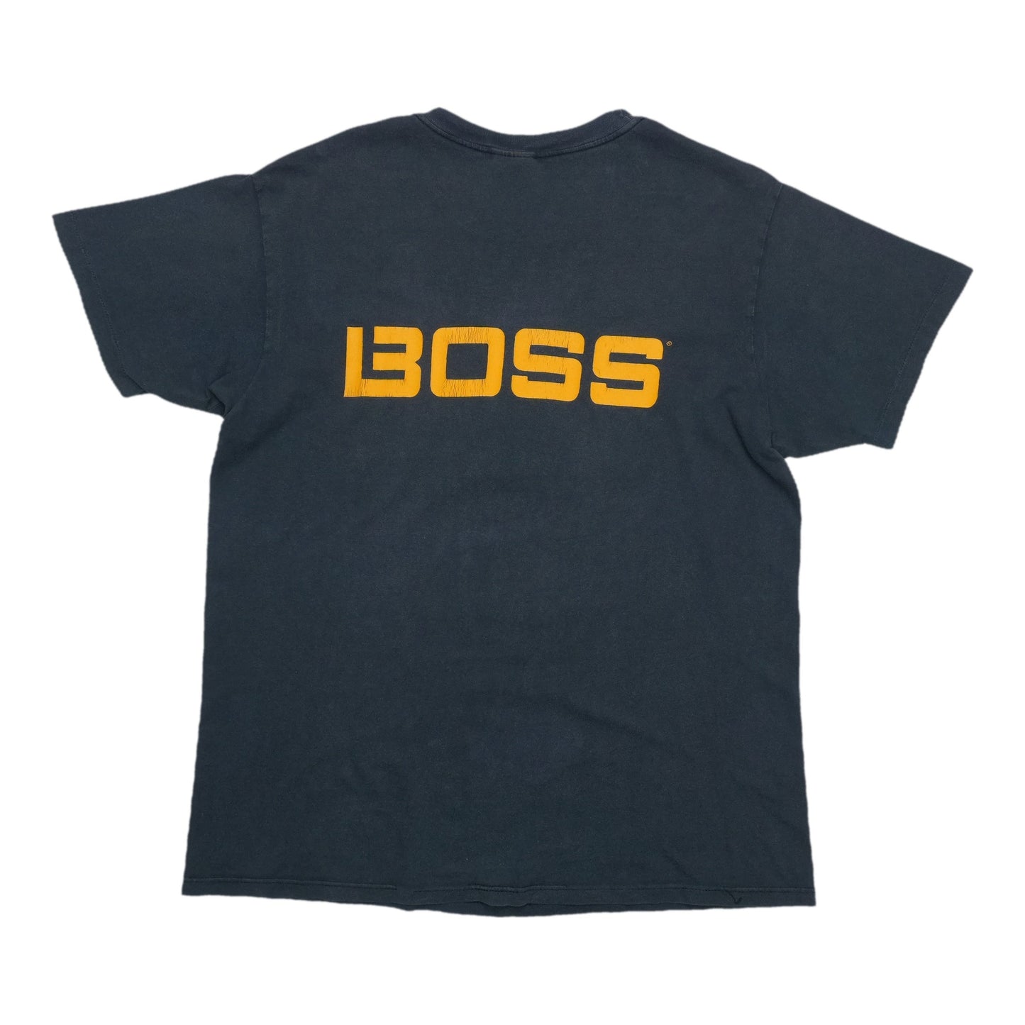 1980s Boss Step On It Shirt Back