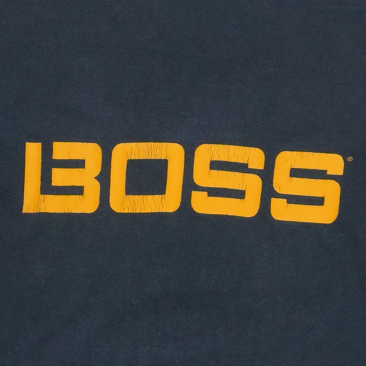 1980s Boss Step On It Shirt Detail 3