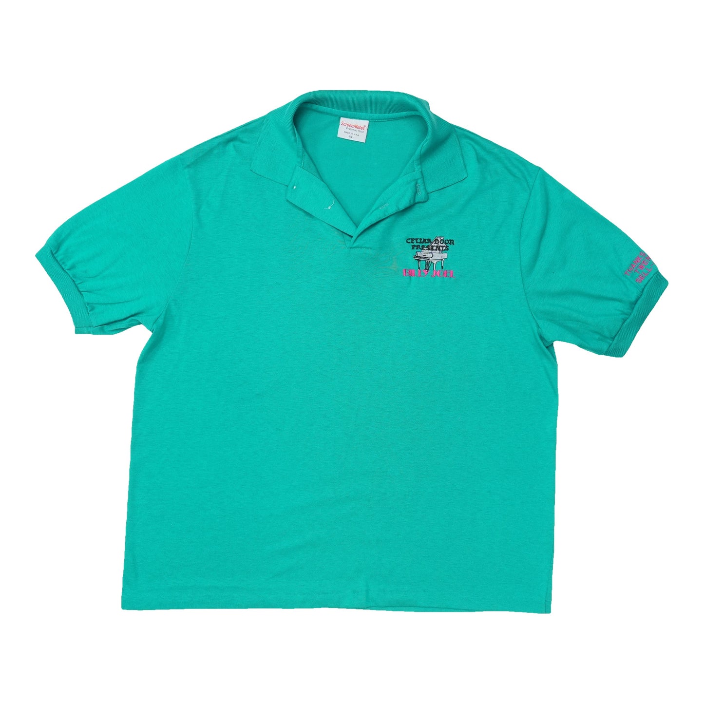 1980s Cellar Door Presents Billy Joel Polo Shirt