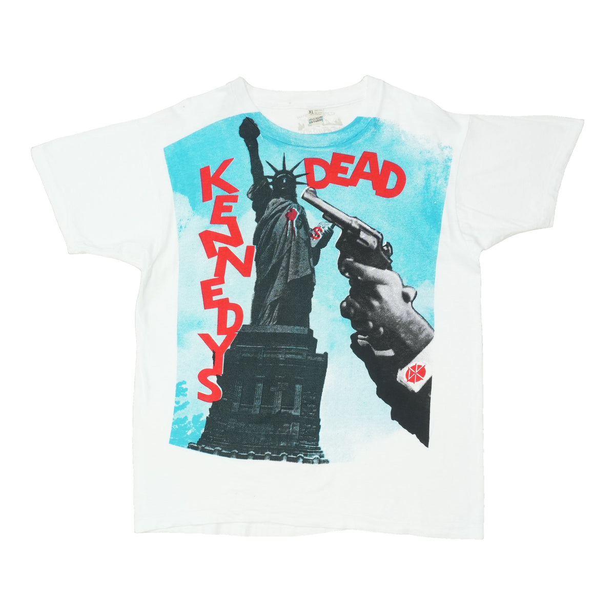 1980s Dead Kennedys Statue Of Liberty Shirt