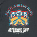 1980s Hank Williams Jr Rock A Billy King Shirt