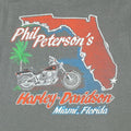 1980s Harley Davidson Eagle Miami Florida Shirt