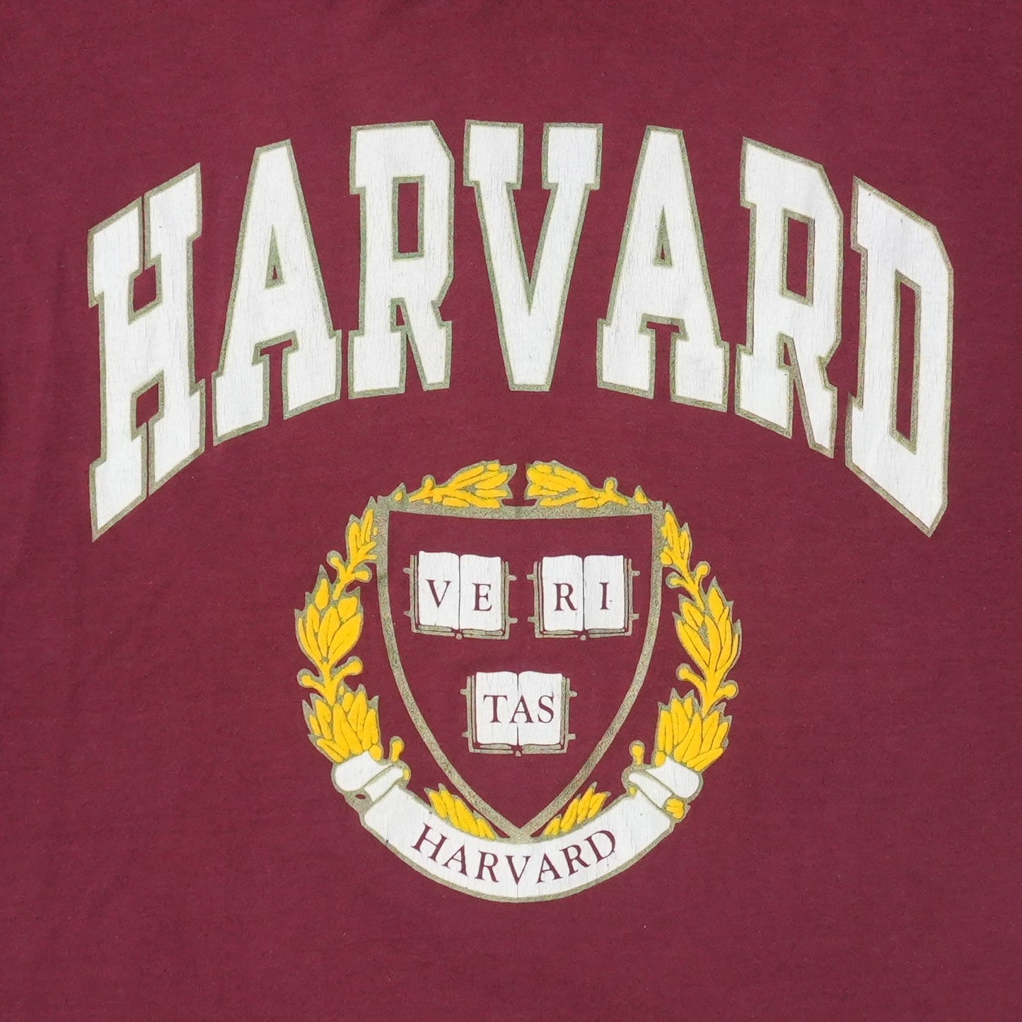 1980s Harvard University Crest Shirt