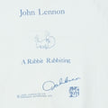 1980s John Lennon A Rabbit Rabbiting Sweatshirt