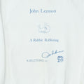 1980s John Lennon A Rabbit Rabbiting Sweatshirt