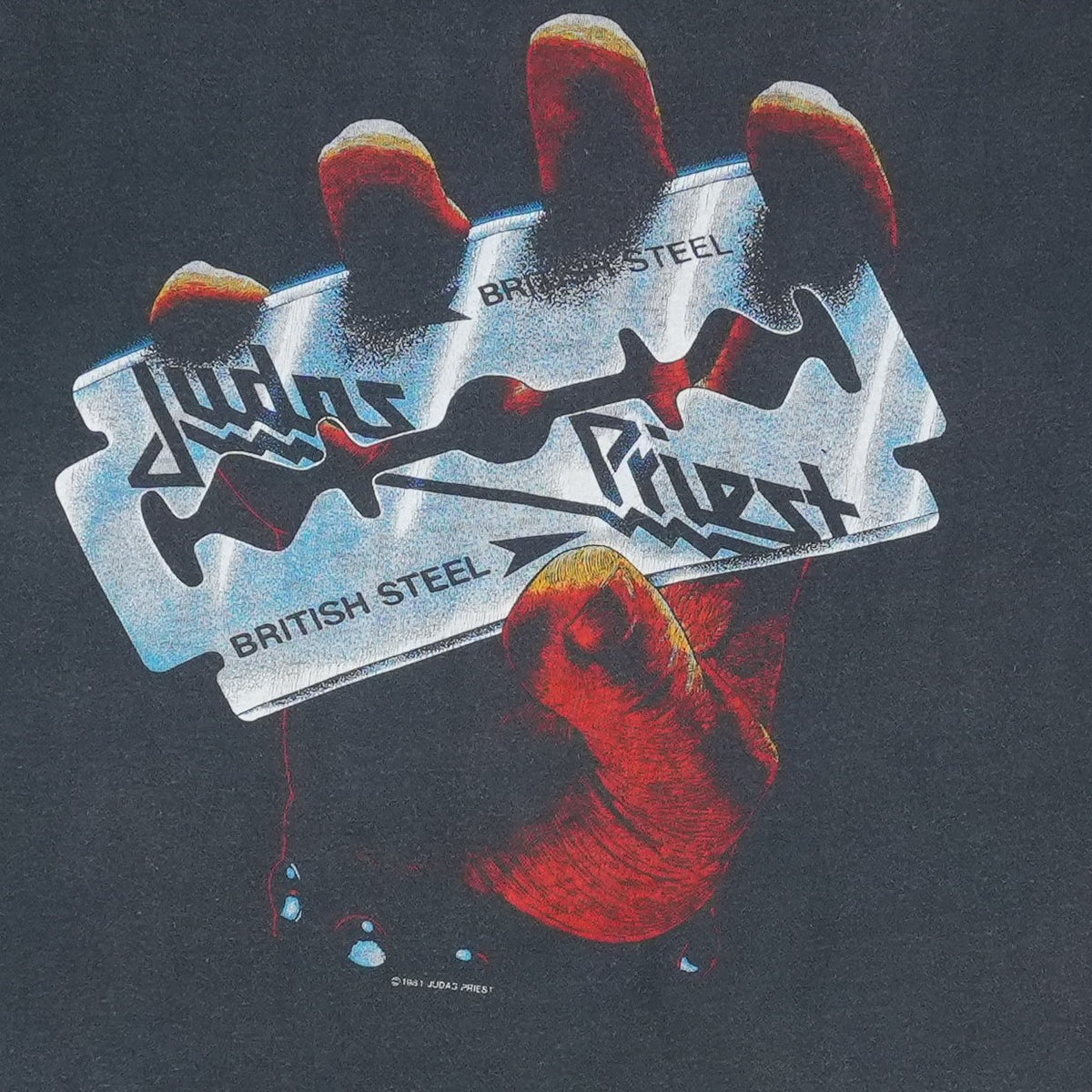 1980s Judas Priest British Steel Shirt