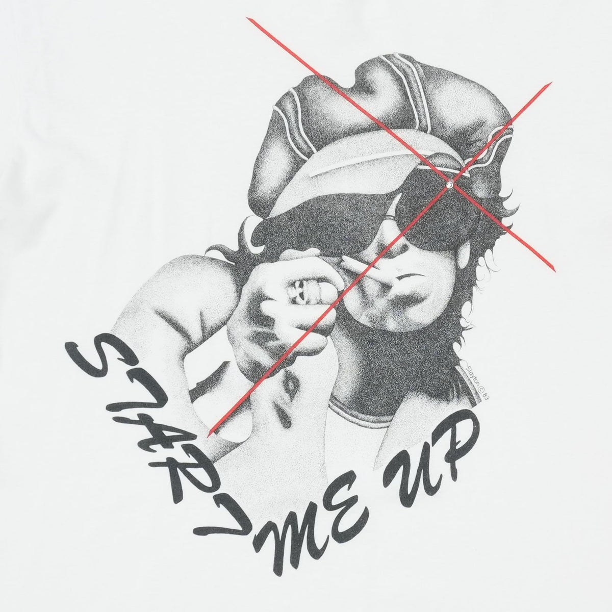 1980s Keith Richards Start Me Up Shirt