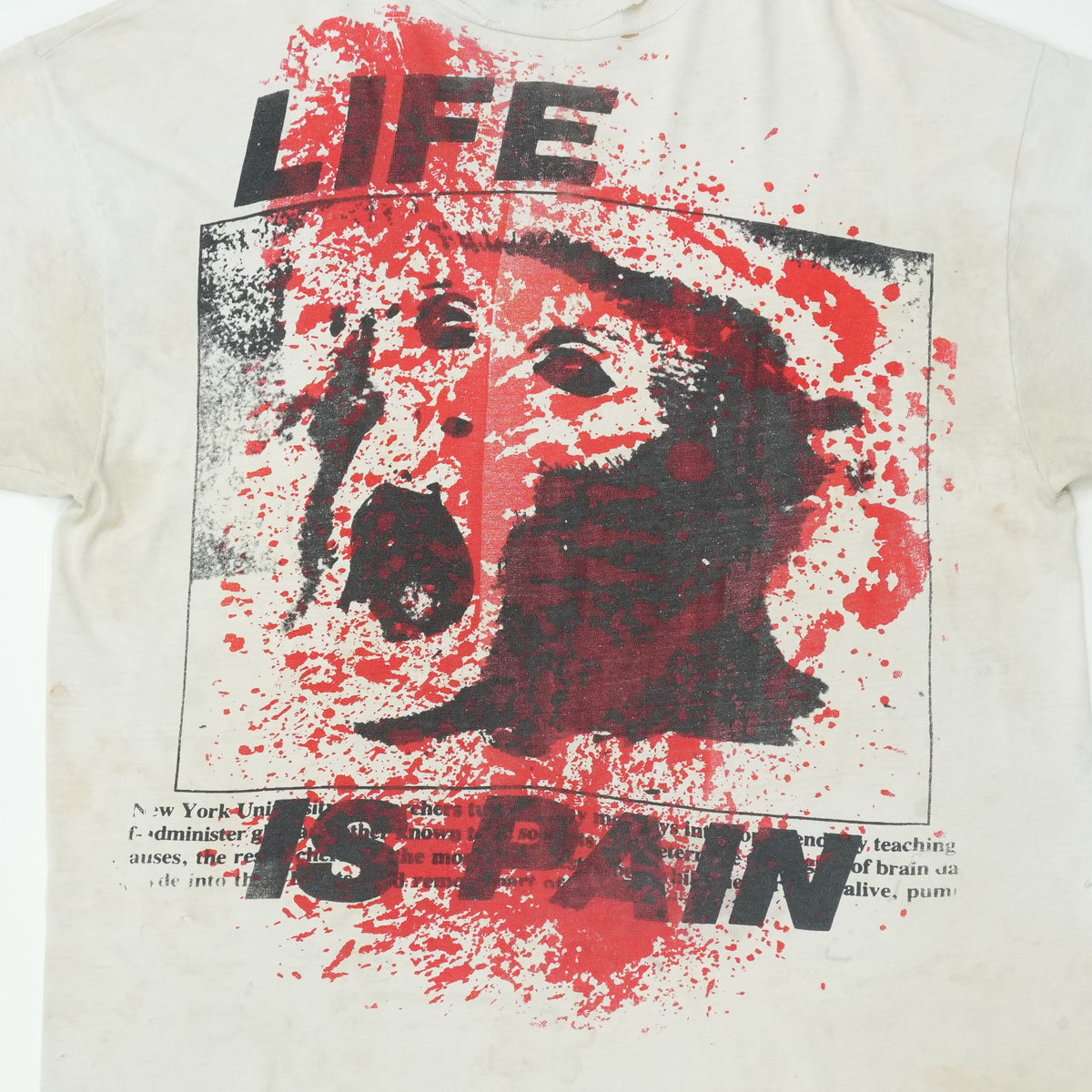 1980s Life Is Pain Don Rock Shirt