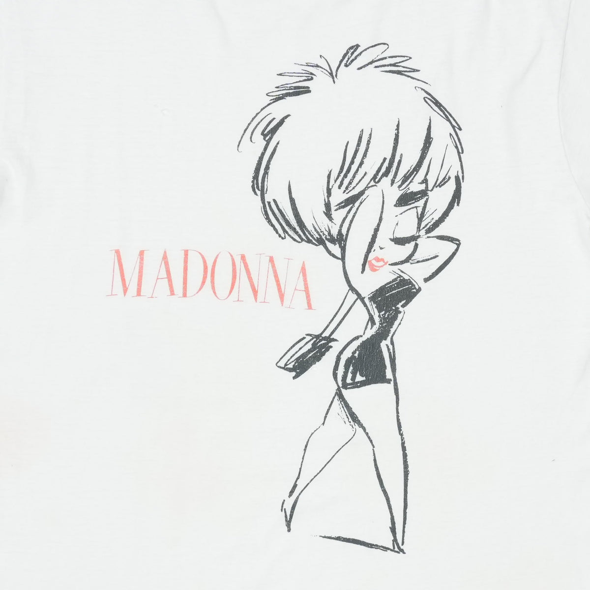 1980s Madonna Sketch Shirt