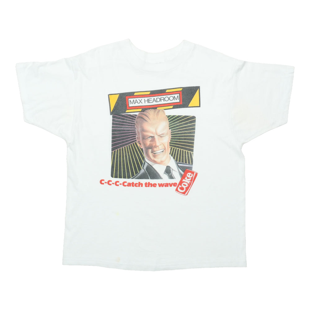 1980s Max Headroom Coca-Cola Catch The Wave Shirt
