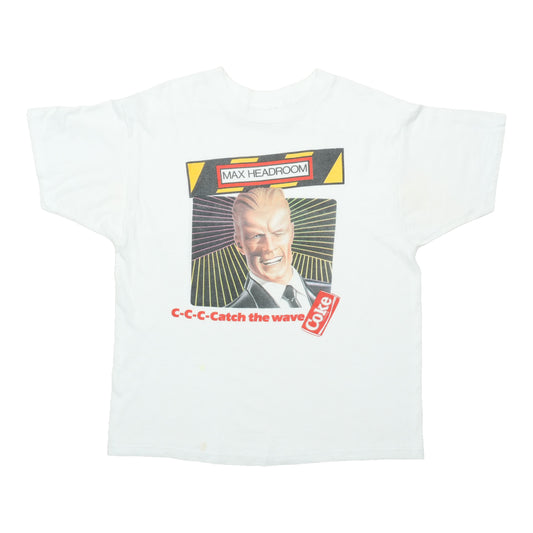 1980s Max Headroom Coca-Cola Catch The Wave Shirt