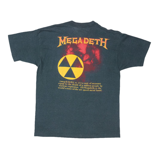1980s Megadeth Nuclear Definition Shirt
