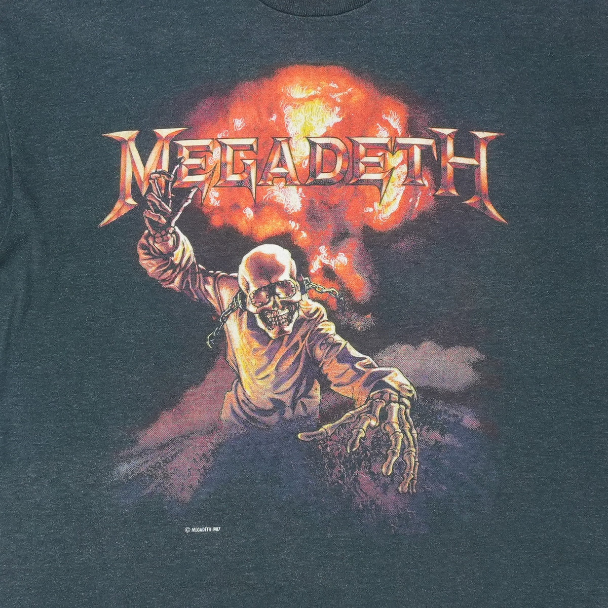1980s Megadeth Nuclear Definition Shirt