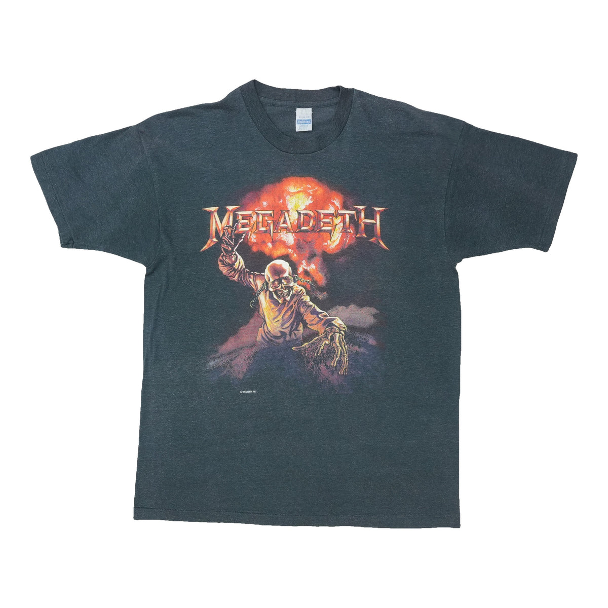 1980s Megadeth Nuclear Definition Shirt
