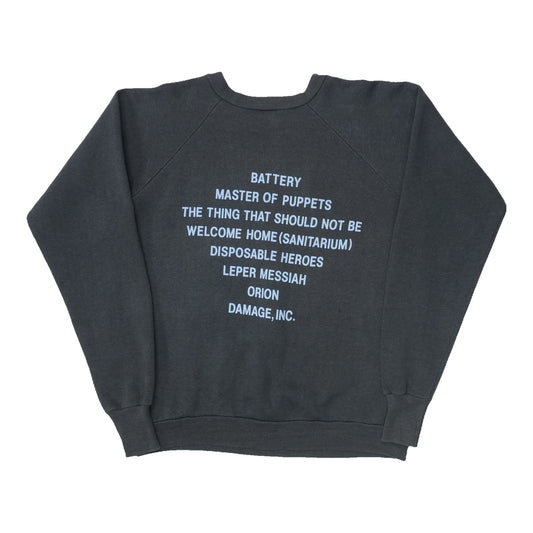 1980s Metallica Master Of Puppets Sweatshirt