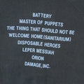 1980s Metallica Master Of Puppets Sweatshirt