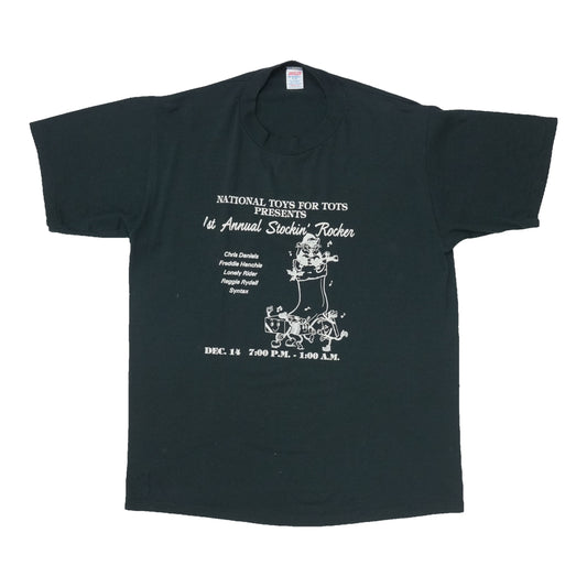 1980s National Toys For Tots Stockin Rocker Shirt