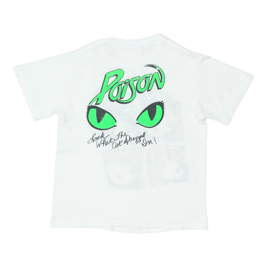 1980s Poison Look What The Cat Dragged In Shirt