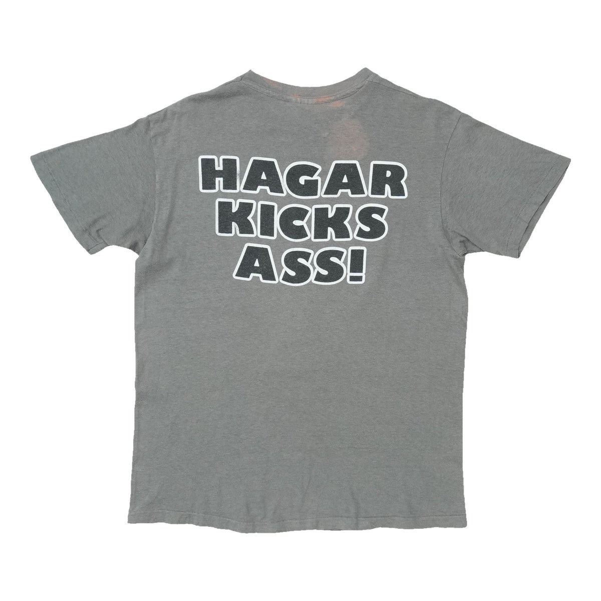 1980s Sammy Hagar Hagar Kicks Ass Shirt