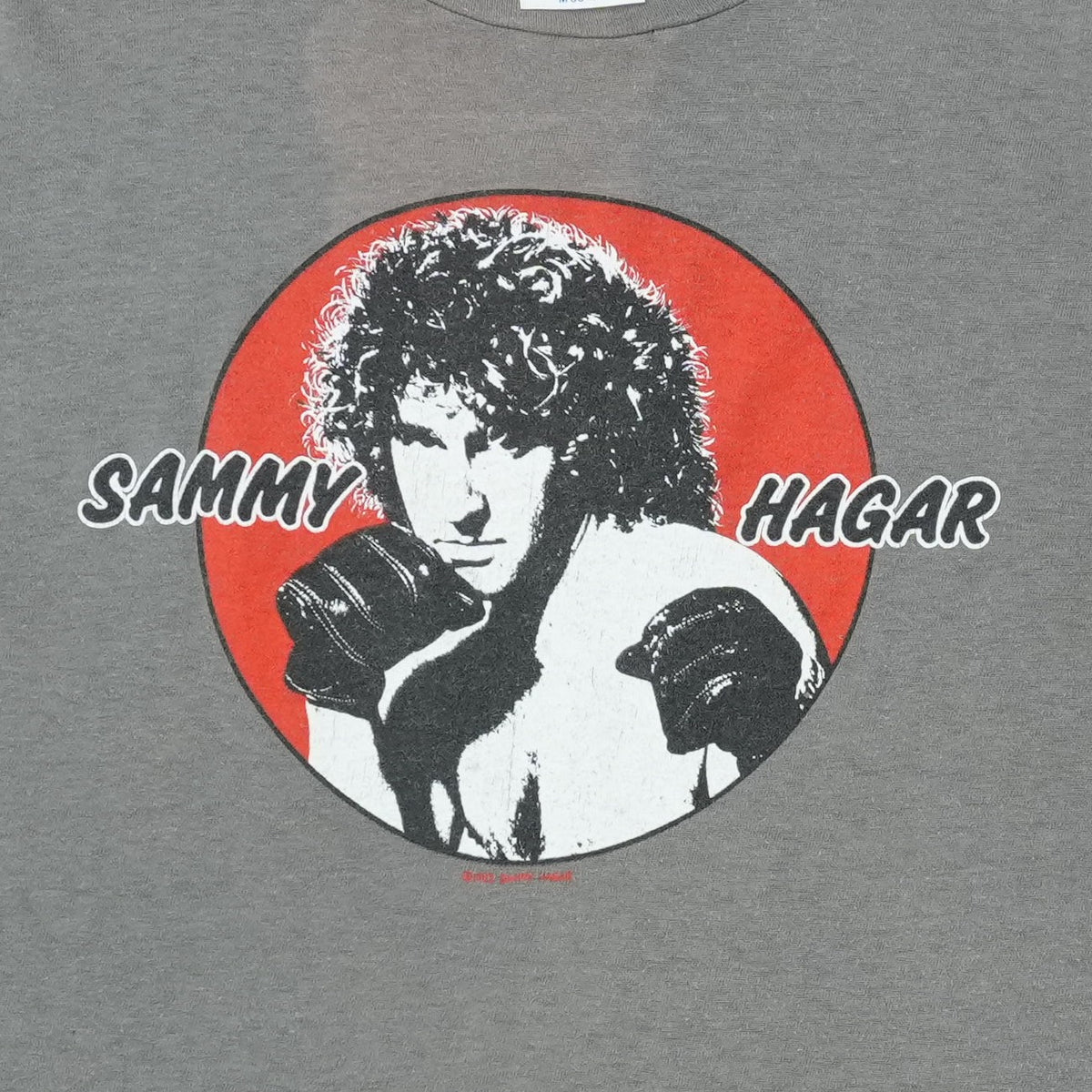 1980s Sammy Hagar Hagar Kicks Ass Shirt