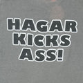 1980s Sammy Hagar Hagar Kicks Ass Shirt