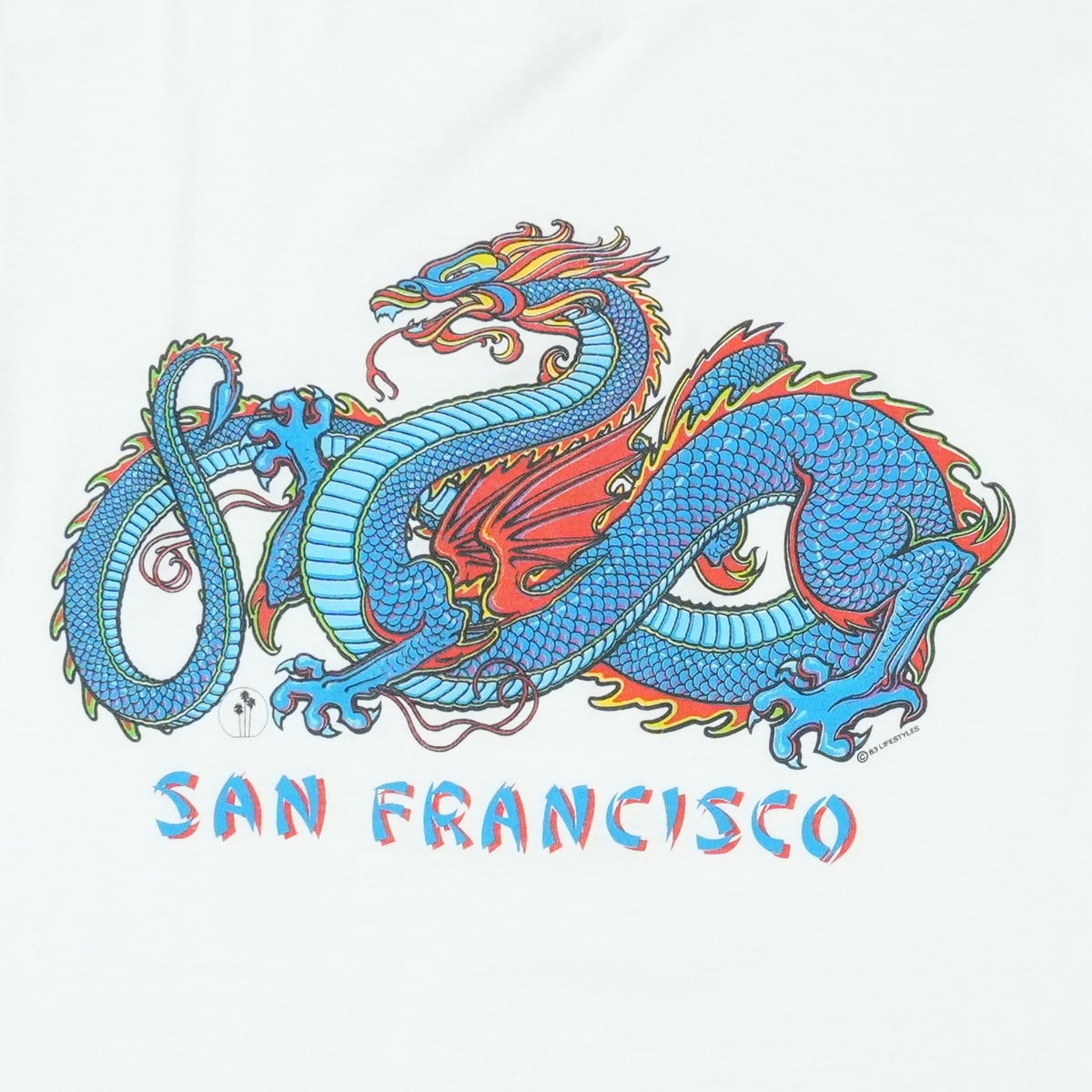1980s San Francisco Dragon Shirt