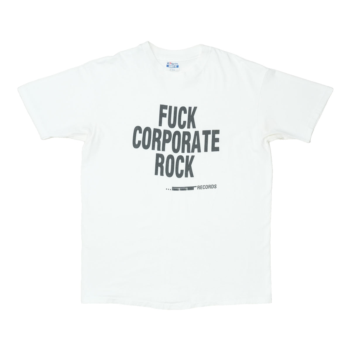 1980s SST Records Fuck Corporate Rock Shirt