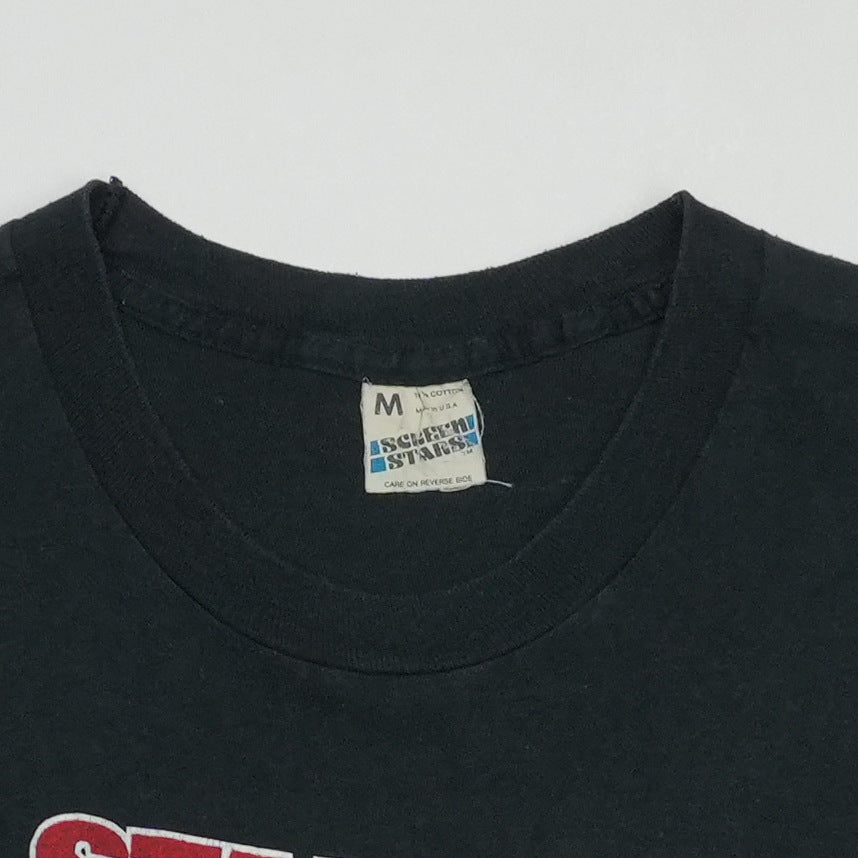 1980s Stallone First Blood Thorn EMI Video Sleeveless Shirt Tag