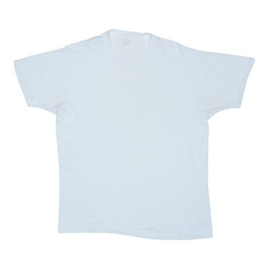 1980s Blank White Shirt