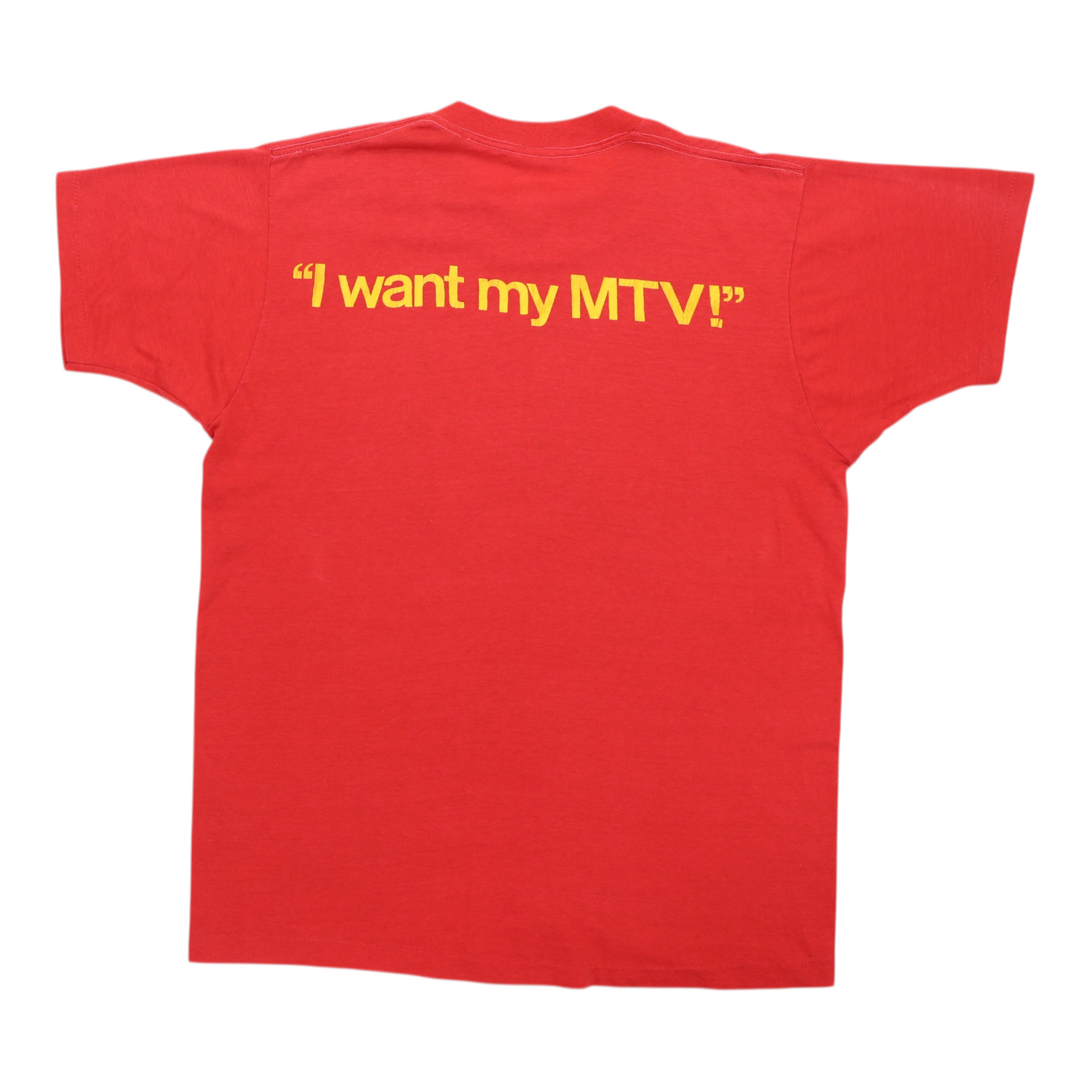1980s I Want My MTV Music Television Shirt
