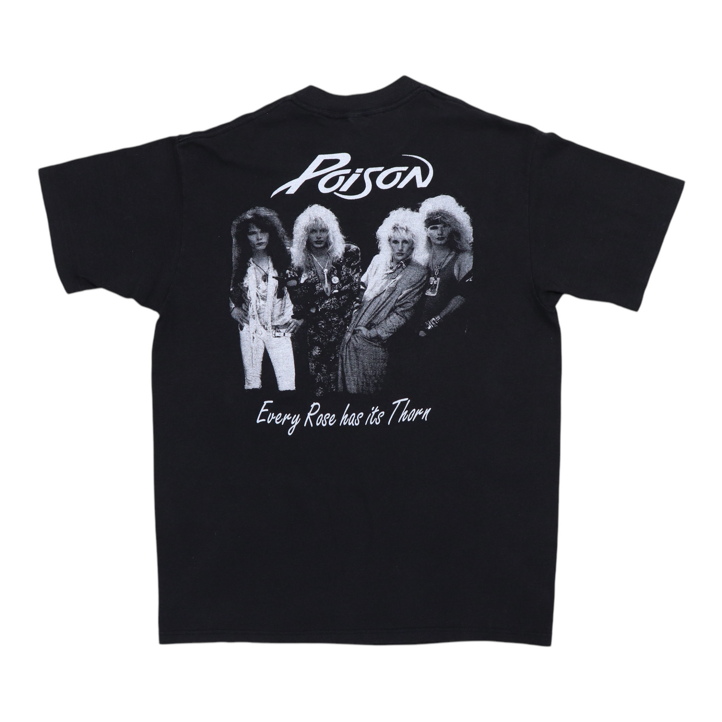 1980s Poison Every Rose Has It's Thorn Shirt