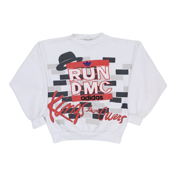 1980s Run DMC Adidas Kings From Queens Sweatshirt | Authentic