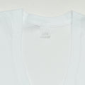 1980s Blank White FOTL V-Neck Shirt Detail 1