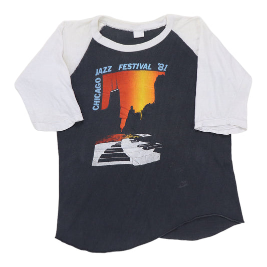 1981 Chicago Jazz Festival Jersey Shirt