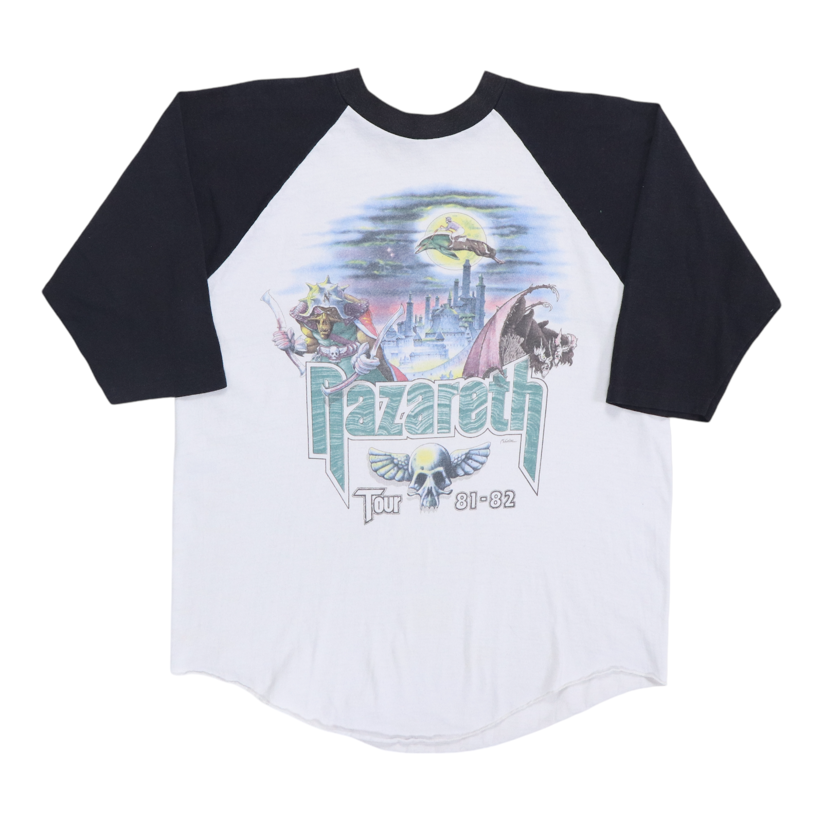 Nazareth Merch 1981 Nazareth Tour Jersey Shirt | Authentic Vintage Jersey – WyCo Vintage