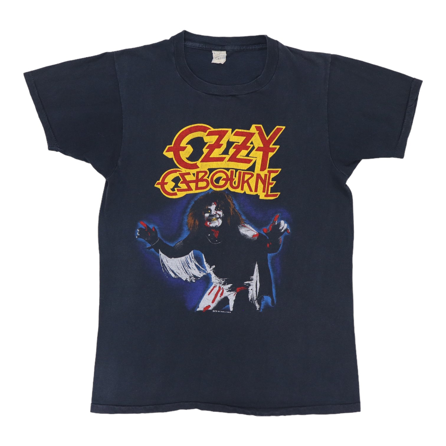 1981 Ozzy Osbourne Diary Of A Madman Shirt WyCo Vintage
