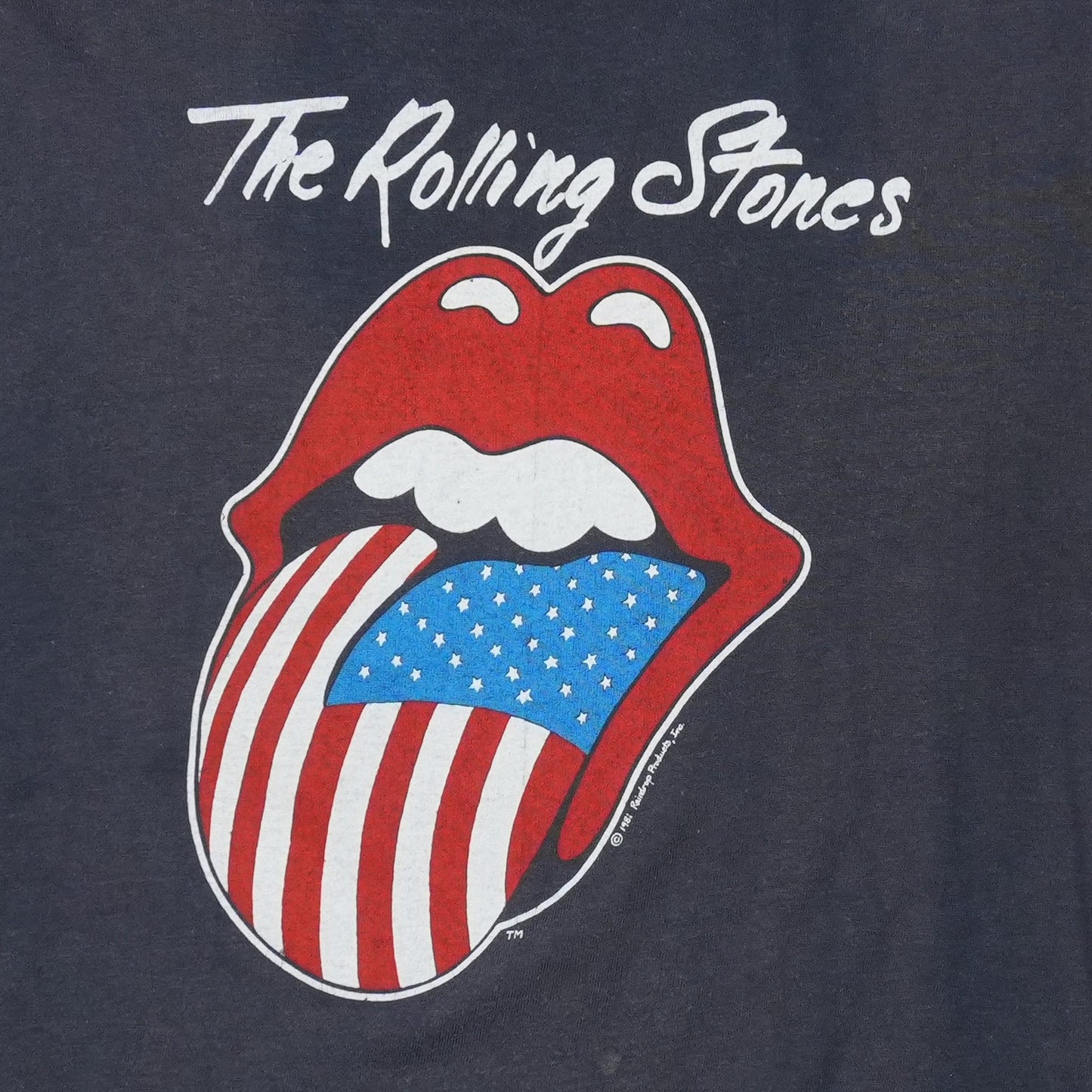 1981 Rolling Stones North American Tour Shirt