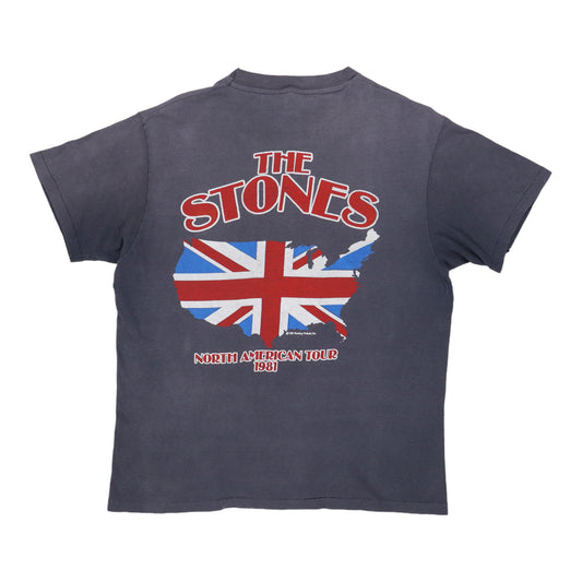 1981 Rolling Stones North American Tour Shirt