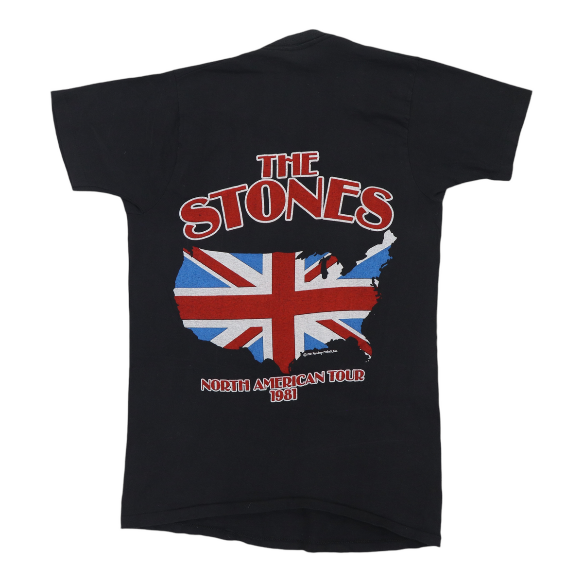 1981 Rolling Stones Tour Shirt | Authentic Vintage Tee – WyCo Vintage