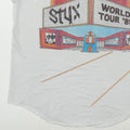 1981 Styx Paradise Theatre World Tour Shirt