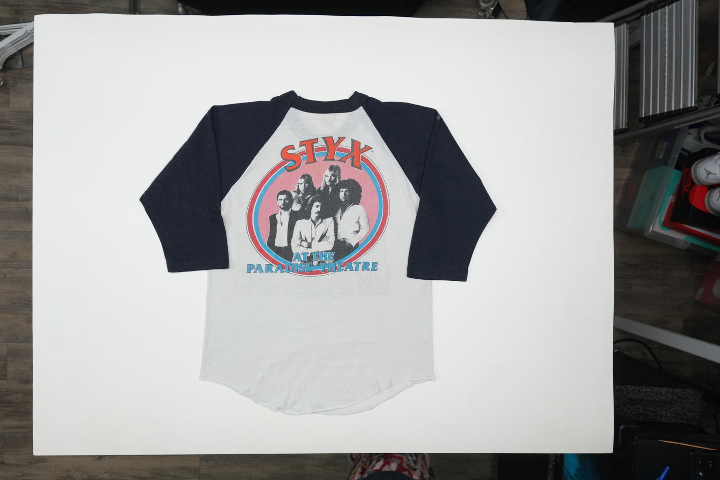 1981 Styx Paradise Theatre World Tour Shirt