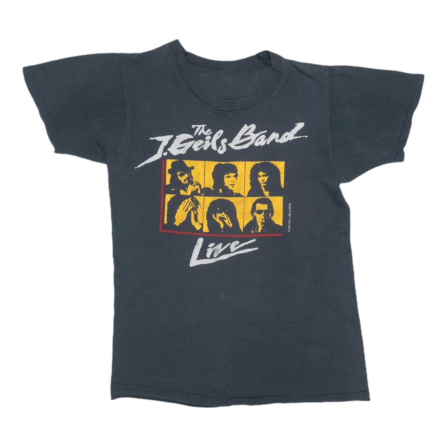 1981 The J Geils Band Live Shirt